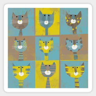 Cats Sticker